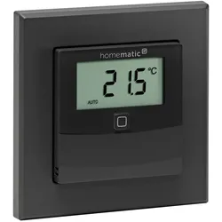 Homematic IP Wired Smart Home Temperatur- und Luftfeuchtigkeitssensor mit Displa...