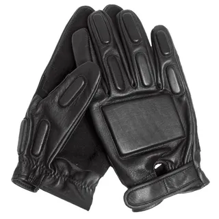 Mil-Tec Security Einsatz Handschuhe gepolstert schwarz, Größe XXL/11