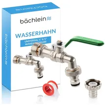 Bächlein Wasserhahn 1/2 & 3/4 Zoll grün