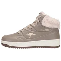 KangaROOS Sneaker »K-TOP SCOOP MID« Warmfutter, Gr. 38, stone