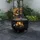 Outsunny Feuerschale Ø 55 cm Schwarz