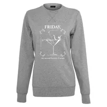 Mister Tee Miss Tee F-word Sweatshirt Grey XL