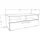 VCM Arila L TV-Lowboard 95 cm Braun/Weiß Holz
