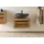 MASSIVMOEBEL24.DE Waschbeckenunterschrank 70 x 50 x 37 cm Beige