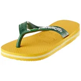 Unisex Kinder Brasil Logo Flipflop Pop Yellow 29/30 EU