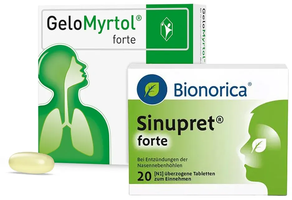 GeloMyrtol forte + Sinupret forte 1 Set