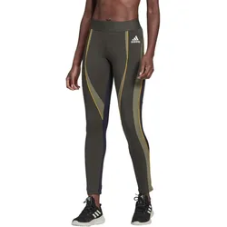 Adidas Leggings W AAC Tight oliv/navy XS