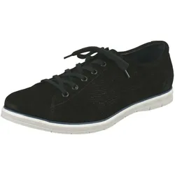 Schnürschuh LUI BY TESSAMINO "Domenico", Herren, Gr. 40, schwarz, Leder, elegant, Schuhe Schnürschuh, im sportlichen Design