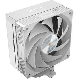 Mars Gaming MCPU-X5, CPU-Kühler 280W TDP, 5x HCT-Heatpipes der Neuen Generation, PWM-Lüfter SI Extreme-Silent 120mm, Hyperbalancierter Kupferkern, Universelle Intel- und AMD-Kompatibilität, Weiß
