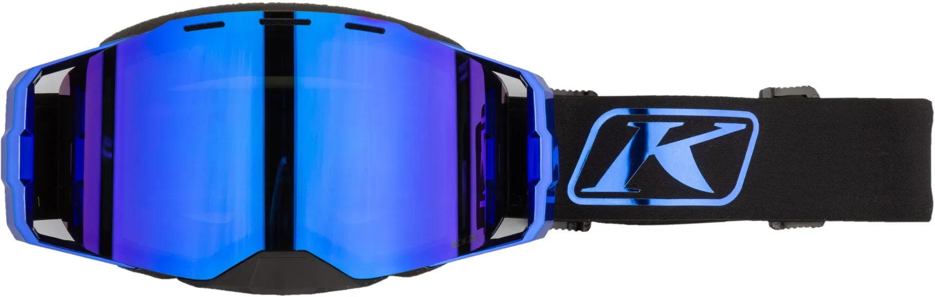 Klim Edge Focus Snowmobil Brille, schwarz-blau für Männer