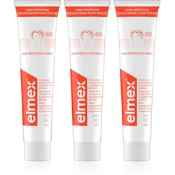 Elmex Caries Protection Zahnpasta mit Karies-Schutz mit Fluor 3x75 ml
