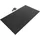 iflair Smc Duschwanne Duschtasse mit Anti-rutsch Flach Mit Steinoptik Schwarz inkl. Ablaufgarnitur 180x100 cm
