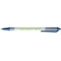 BIC Kugelschreiber ECOlutions® Clic SticTM transparent, Schreibfarbe: blau, 1 St.