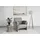 DOMO collection Sessel Pina Mikrofaser 99 x 95 x 88 cm Dunkelgrau