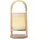 V-Tac Akku-Tischlampe LED 1 5 W Holz 160320 mm 100 lm beige