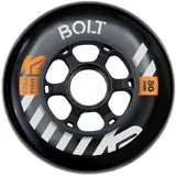 K2 Urban Bolt 80MM 90A 4-Wheel Pack – Black – 30F3014