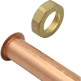 LK Armatur Deutschland GmbH Flanschkupferrohr 28 mm Überwurfmutter Rp 32 Gold
