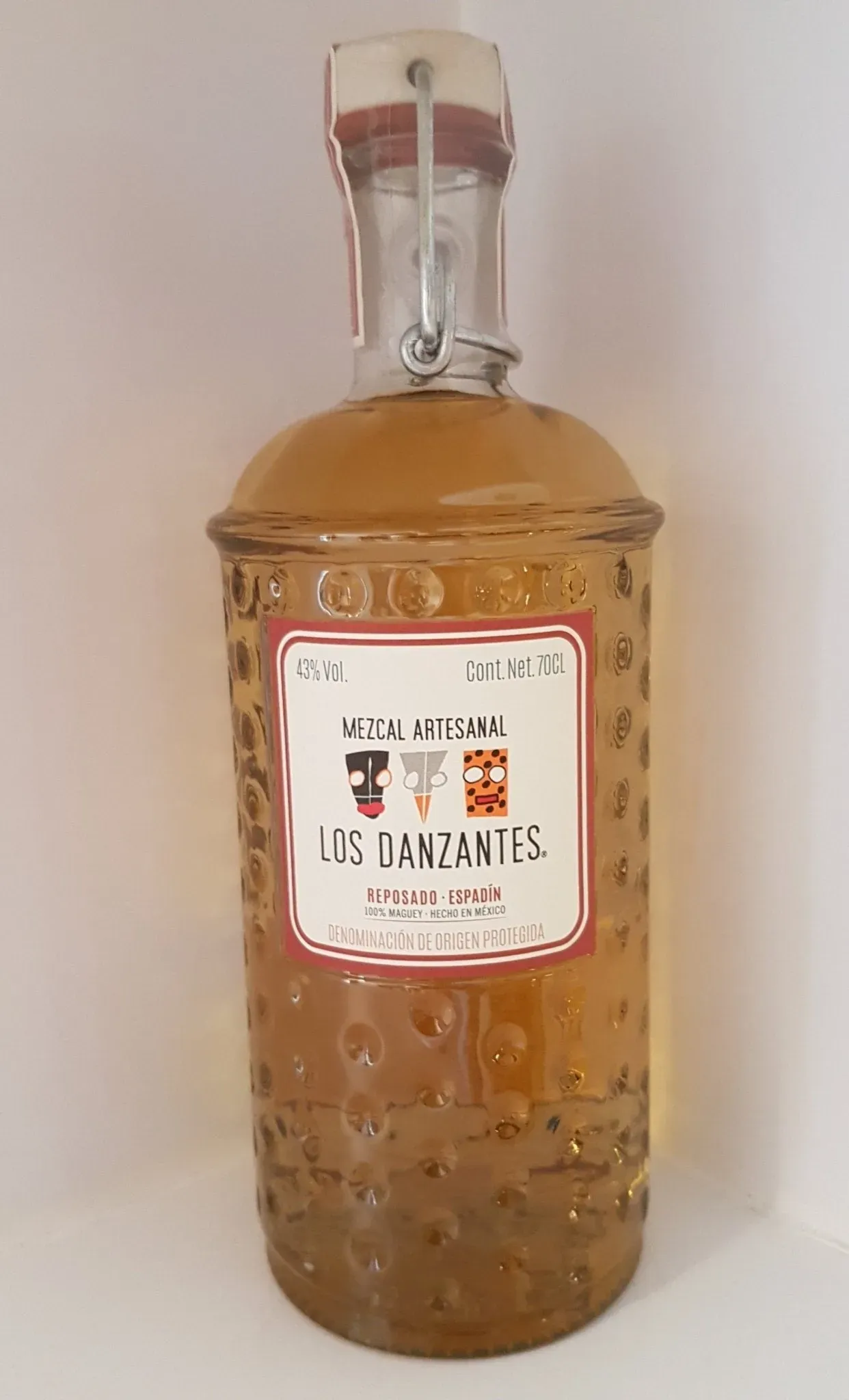 Los Danzantes Mezcal Reposado Fassgelagert 0.7l Flasche 43% vol.