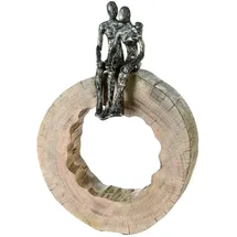 Casablanca modernes Design Skulptur Together, Naturfarben, - H. 39 cm | Gr.: onesize