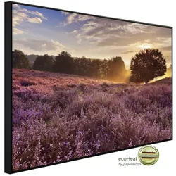 papermoon Infrarotheizung »EcoHeat - Blumenwiese mit Baum«, Matt-Effekt - bunt