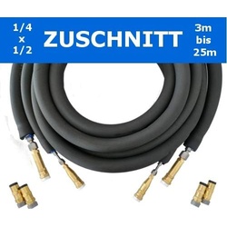 Isoliertes hochflexibles Flexrohr Quick-Connect 1/4x1/2'' Zuschnitt''