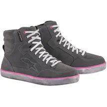 Alpinestars J-6, Schuhe wasserdicht Damen - Hellgrau/Pink - 11