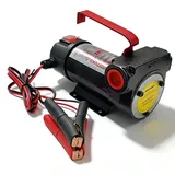 Dieselpumpe 12V, 45L/min Heizölpumpe Elektrisch, 200W Kraftstoffpumpe selbstansaugende Ölabsaugpumpe für Diesel Kerosin Biodiesel für Traktoren LKW, Tragbare Ölwechselpumpe Kraftstoffpumpe