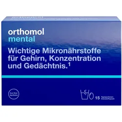 Orthomol Mental Granulat/Kapseln 15er-Packung