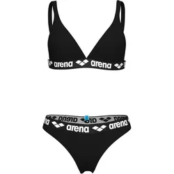 ARENA Damen Badeanzug ELASTIC SOLID BIKINI, BLACK, M