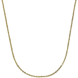 Collierkettchen »375 Gold Ankerkette 42cm«, Halsschmuck, 33523716-0 gelb