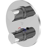 Steinberg Serie 100 Fertigmontageset für Unterputzthermostat chrom