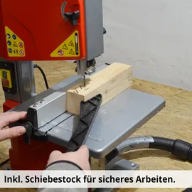 Hecht Holzbandsäge 8925 250 W 1400 mm Sägeband + Parallelanschlag