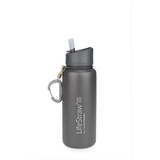 LifeStraw Go Stainless Steel Wasserfilter Trinkflasche 710ml grau