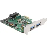 DeLock - USB-Adapter - PCIe 2.0 Low-Profile - USB