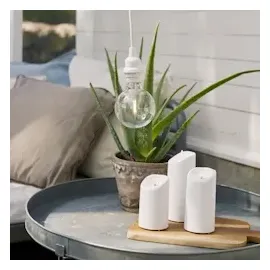 MARELIDA LED Kerzenset 3 Stück weiß