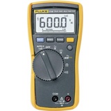 Fluke 114 Hand-Multimeter kalibriert (ISO) digital CAT III 600V Anzeige (Counts): 6000