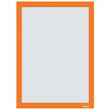 NOBO Magnetrahmen selbstklebend orange A4, 2 St.