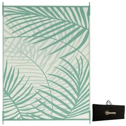 Outsunny Outdoor-Teppich Kunststoff