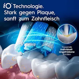 Oral-B iO Series 3 Duo matte Black/Ice blue mit Reiseetui + 2. Handstück