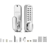 Vevor mechanisches schlüsselloses Türschloss mit einseitiger Tastatur (14 Tasten),