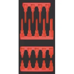 Kraftwerk Leere PRO LINE EVA Einlage für Art. 105.401.010, 20x40 cm