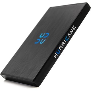 HURRICANE 160GB tragbare Externe Festplatte 2.5", USB 3.0 Aluminium Speicher für PC Laptop, kompatibel mit Windows mac OS Linux