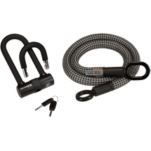 tex-lock eyelet U/X-Lock 120cm Schloss electric grey (31.005.002.120)