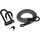 tex-lock eyelet U/X-Lock 120cm Schloss electric grey (31.005.002.120)