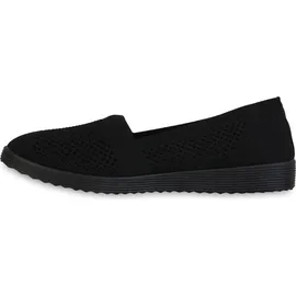 VAN HILL Slip Ons in Schwarz