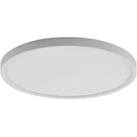 LINDBY LED-Deckenleuchte Pravin, Ø 30 cm, CCT, weiß