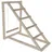 Kerbl Kletterturm für Hühner, Hühnerschaukel, Hühnerleiter, 85x55x76cm, Holz, robust, mehrsprossig