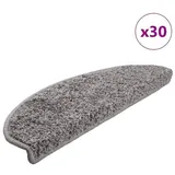 vidaXL Stufenmatten 30 Stk. Grau 65x21x4 cm