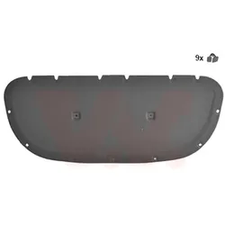 VAN WEZEL Motorraumdämmung Motorraum  für VW SEAT 7N0863831 5776460