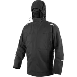 Allwetterjacke "IND" schwarz - XL - schwarz